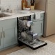 Equator 18 in Dishwasher 10 place+Wine Rack 3.4g Built-in QUIET 51 dB 110V