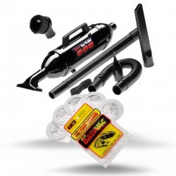 5-Pack METROVAC Compatible Disposable Bags DVP-26RP Bundle with Vac N Blow 500W Vacuum Bags Suitable for Vac N Blow Corded Appliances, Replacement Bags for, Office, Care