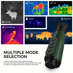 H3 Thermal Imaging Monocular, 384x288 With AI Super Resolution, 8x Digital Zoom, 0.32