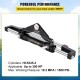 Hydraulic Steering Cylinder 300 - Front Mount Outboard Marine Steering Kit for Center Console, Bass & Offshore Fishing Boats - Corrosion-Resistant Aluminum Alloy, Built-In Two-Way Lock, ORB Fitting - Ideal for Hydraulic Steering System Without Hose & Helm