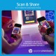 Sprocket Photo Booth Instant Printer Kit, 100 Zink Paper, 15pcs Hollywood Props